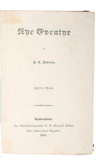 (Samlingsbind med både 2. og 3. Æventyrsamling) - Nye Eventyr. Første-(Andet) Bind (1. Bd.: 1.-3. Samling - 2. Bd.: 1.-2. Samling (alt som udkom, i 5 dele) + Historier. (Første-) Anden Samling (alt som udkom). [New Fairy Tales. Two volumes, all five c... - [THE SECOND AND THIRD FAIRY TALE COLLECTION] (photo 2)