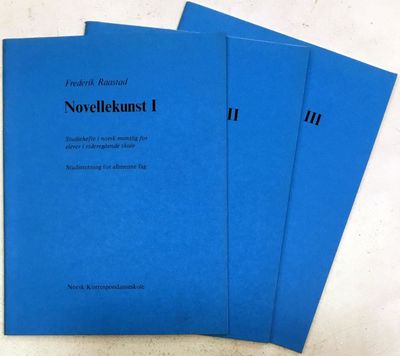 Novellekunst I-III. Studiehefte i norsk muntlig…