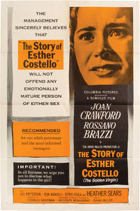 The Story of Esther Costello (Original poster for the 1957 film)