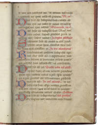 Obituary of the Cluniac Priory of Mouthier-Haute-Pierre; in French and Latin, decorated manuscript on parchment