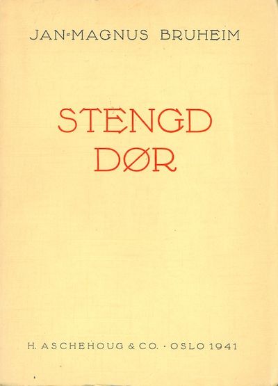 Stengd dør.