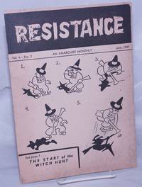 Resistance: an anarchist monthly; Vol. 6 No. 2 by editor William - 1947 - from Bolerium Books Inc., ABAA/ILAB (SKU: 262420)