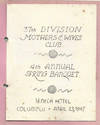 37th Division Mothers and Wives Club 4th Annual Spring Banquet: Seneca Hotel, Columbus April 23, 1947