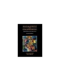Management in Engineering: Principles and Practice