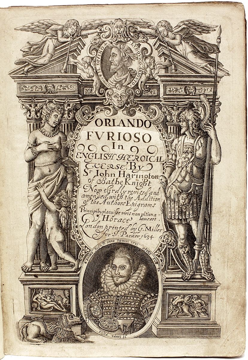 Orlando Furioso In English Heroical Verse. By Sir