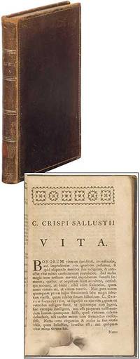 C. Crispi Sallustii Bellum Catilinarium et Jugurthinum (The History of the Wars of Catiline and Jugurtha)