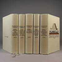 Wilhelm von Humboldt, Werke in Funf Banden, Vol. 1: Schriften zur Anthropologie und Geschichte; Vol. 2: Schriften zur Altertumskunde und Asthetik. Die Vasken; Vol. 3: Schriften zur Sprachphilosophie; Vol. 4: Schriften zur Politik und zum Bildungswesen; Vol. 5: Autobiographisches, Charakteristiken, Dichtungen. Anmerkungen und Register by Andreas Flitner, Klaus Giel - 1980