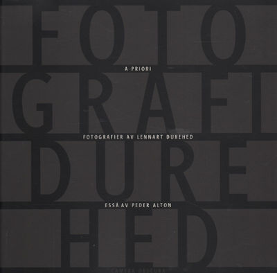 A PRIORI. Fotografier.