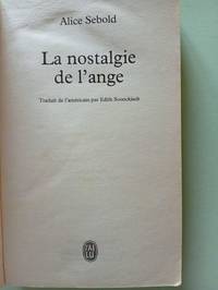 La nostalgie de l'ange