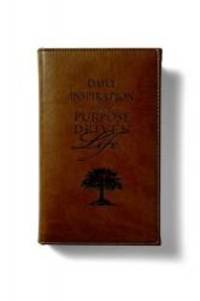 image of Daily Inspiration for the Purpose Driven Life Deluxe Tan