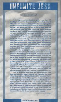 INFINITE JEST: An Excerpt