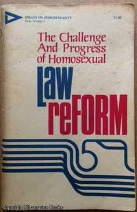 image of The Challenge and Progress of Homosexual Law Reform