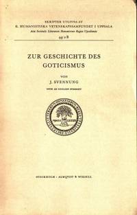 Zur Geschichte des Goticismus.…