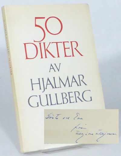 50 dikter. Ett urval ur tre versböcker. Med…