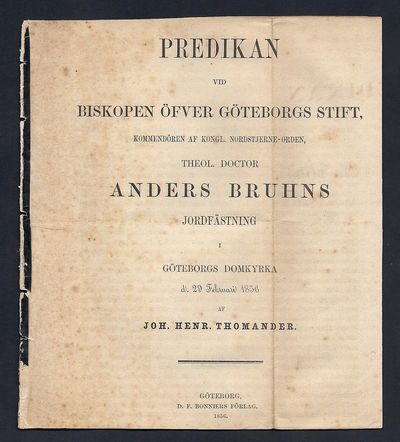 Predikan vid biskopen öfver Göteborgs stift,…