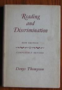 Reading and Discrimination by Denys Thompson - Hardcover - 1955 - from C L Hawley (SKU: 9312)