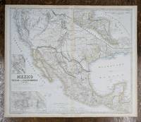 Mexico, Texas und Californien (Shows the Mormon State of Deseret)