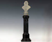 cover of Benjamin Harrison Glass Bust.