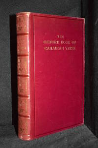 cover of The Oxford Book of Canadian Verse