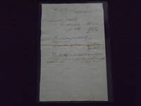 Revolutionary War Manuscript Payment Document.