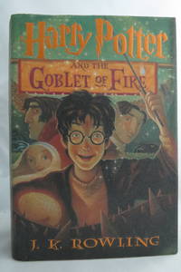 image of HARRY POTTER AND THE GOBLET OF FIRE (DJ Protected by a Brand New, Clear, Acid-Free Mylar Cover. )