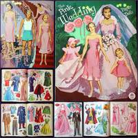 The Pink Wedding Paper Dolls