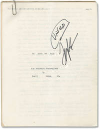 cover of An Hour To Kill (Original treatment script for an unproduced television film)