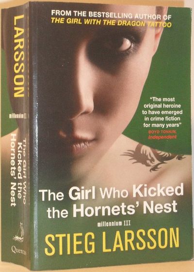 The Girl Who Kicked the Hornet's Nest by Stieg Larsson NEW Paperback, FREE SHIP