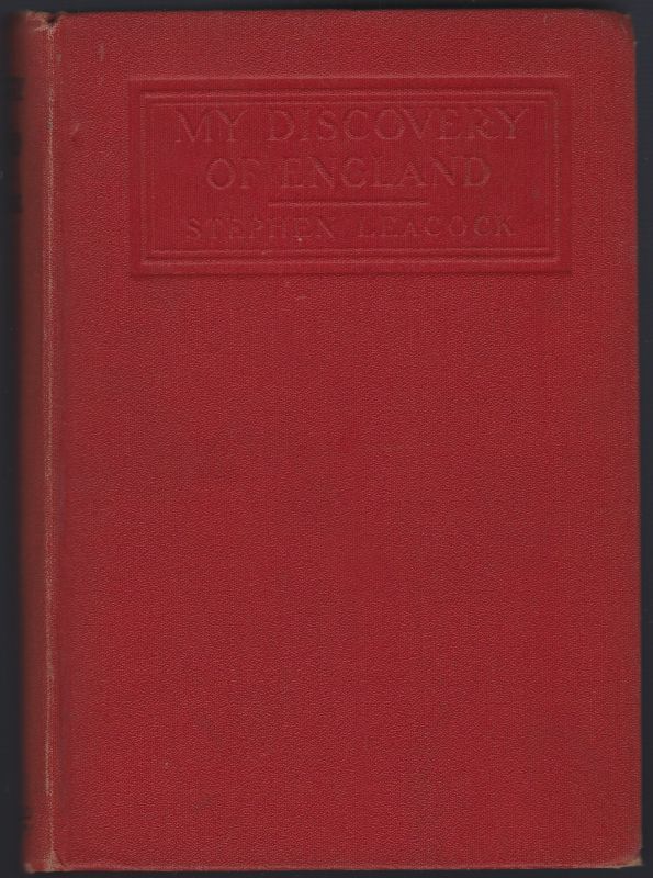 MY DISCOVERY OF ENGLAND