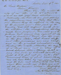 Autograph Letter Signed, Boston, June 5, 1862, to Louis Roederer, Reims, France, Discussing Wine Shipments, Bad Corks – and the Economic Effects of the Civil War