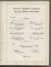 First Edition of FDRs Committee for Civil Service Improvement Report, Signed by Three Supreme Court Justices