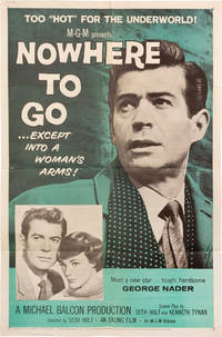 cover of Nowhere to Go (Original poster for the US release of the 1958 British film noir)