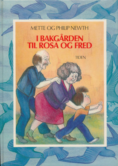 I bakgården til Rosa og Fred.