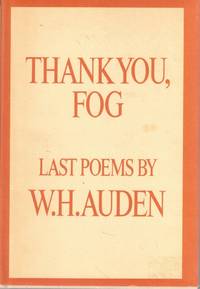 Thank You, Fog: Last Poems