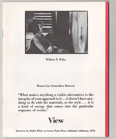 View: Vol. II No. 2 May, 1979 - William T. Wiley