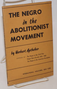 image of The Negro in the abolitionist movement