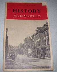 History from Blackwell&#039;s Catalogue 950 (2) 1972-73 by N/A - 1972