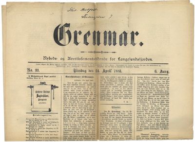 Tilsammen 14 løse nummer fra perioden 1883-86, de…