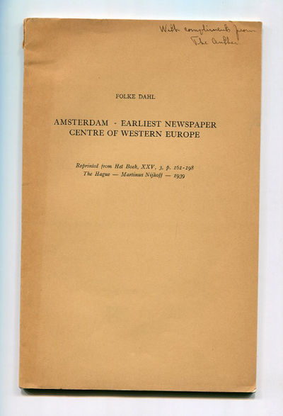 Amsterdam - earliest newspaper centre of western…