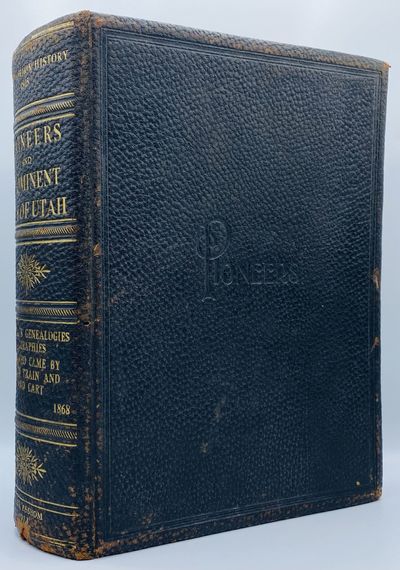 Pioneers and Prominent Men of Utah, Comprising Photographs, Genealogies, Biographies. Pioneers are those men and women who came to Utah by wagon, hand cart or afoot, between July 24, 1847, and December 30, 1868, before the railroad. Prominent men are stake presidents, ward bishops, governors, members of the bench, etc., who came to Utah after the coming of the railroad. The early history of the Church of Jesus Christ of Latter-day Saints