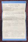 [AFRICAN AMERICAN BUSINESS - PITTSBURGH 1961]. Application for Charter of the Negro Licensed Beverage Association of Western Pennsylvania