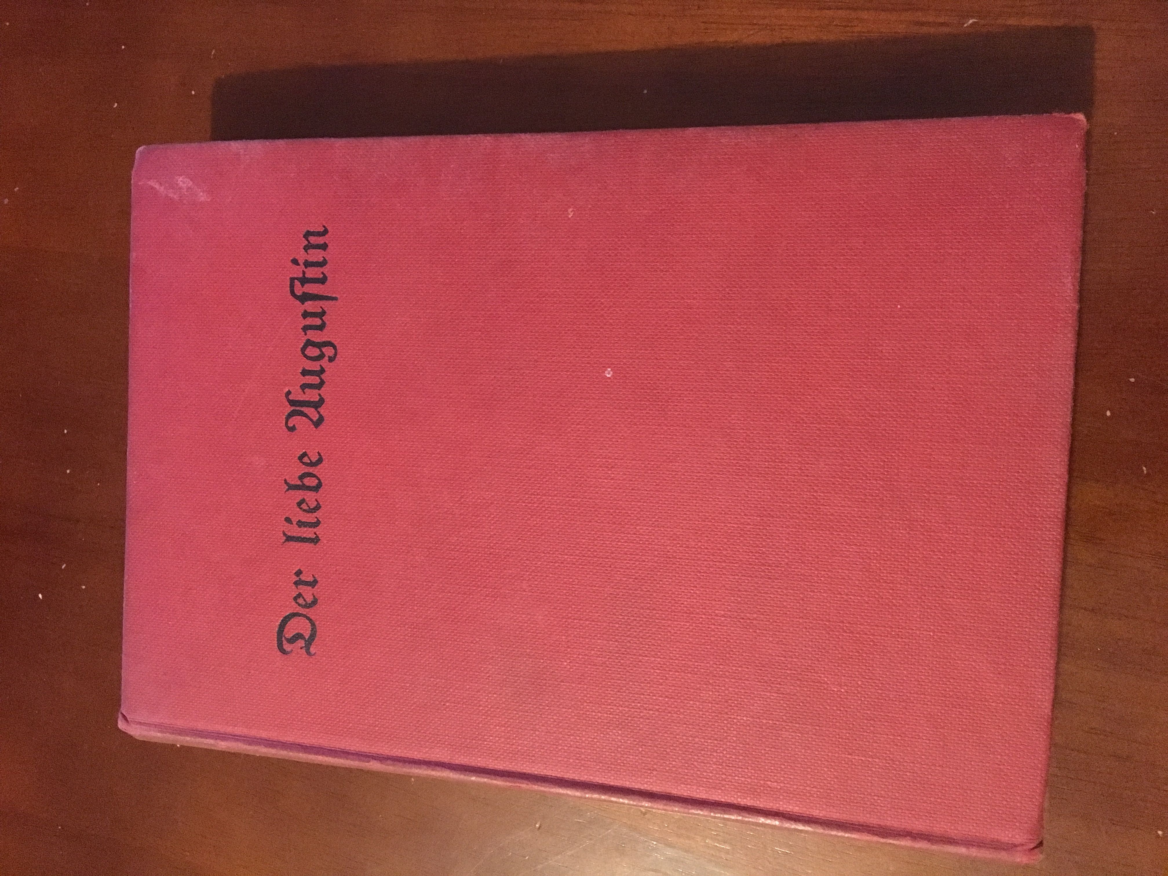Der Liebe Augustin by H.W Geissler First Edition 19390101 from