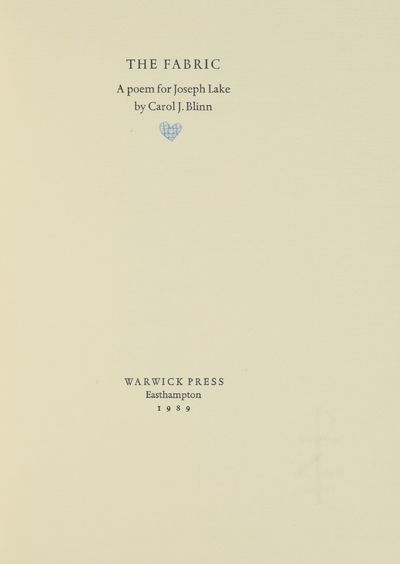 [SPECIAL PRESS] THE FABRIC