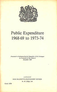 Public expenditure (Cmnd. 4234) de Great Britain - 1969-01-01