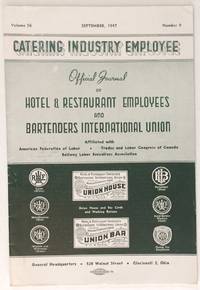 image of The catering industry employee. Vol. 56 no. 9 (Sept. 1957)