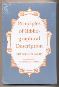 image of Principles of Bibliographical Description