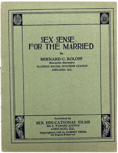 Sex Sense for the Married