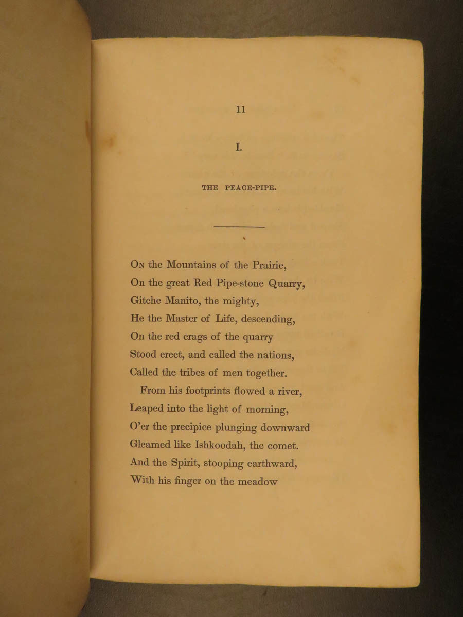 The Song of Hiawatha by Henry Wadsworth LONGFELLOW First 1855