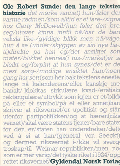 Den lange teksten historie.