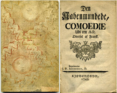Den aabenmundede, comoedie udi een act. Oversat…